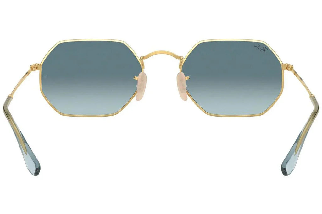 Ray-Ban Octagonal Classic RB3556N 91233M – Gold Blue Gradient