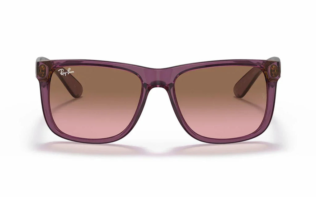 Ray-Ban Justin RB4165 6595/14 55mm – Transparent Violet Gradient