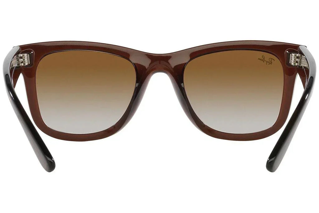 Ray-Ban RBR0502S 6709/CB – Transparent Beige Brown Gradient